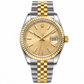 Imagen digital ilustrativa de Rolex Datejust 36 mm bicolor, no fotografía del reloj real